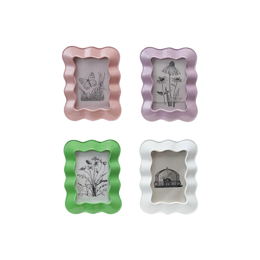 Colorful Wavy Photo Frame