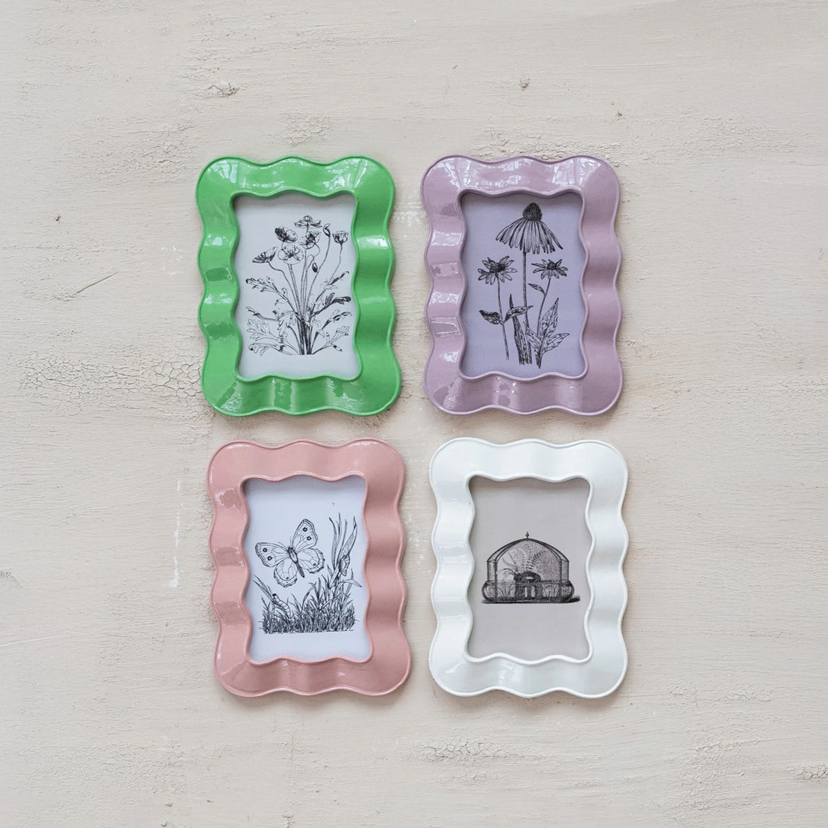 Colorful Wavy Photo Frame