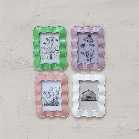 Colorful Wavy Photo Frame