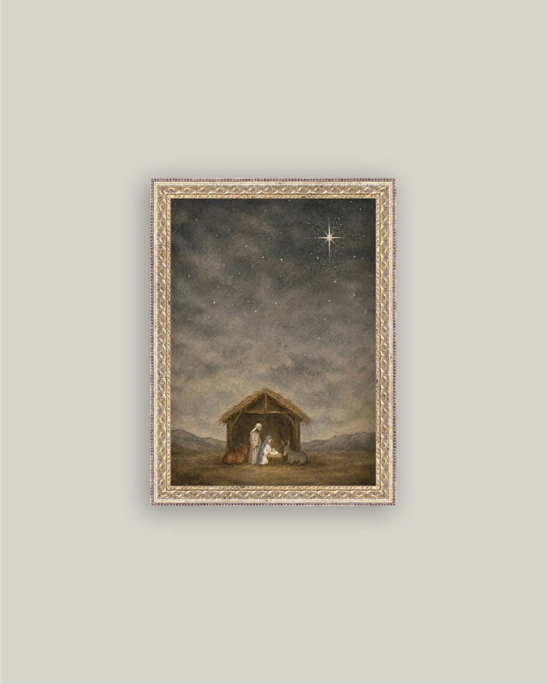 The Humble Stable Framed Art