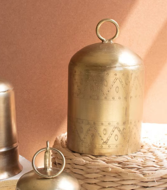 Antique Brass Finish Bell