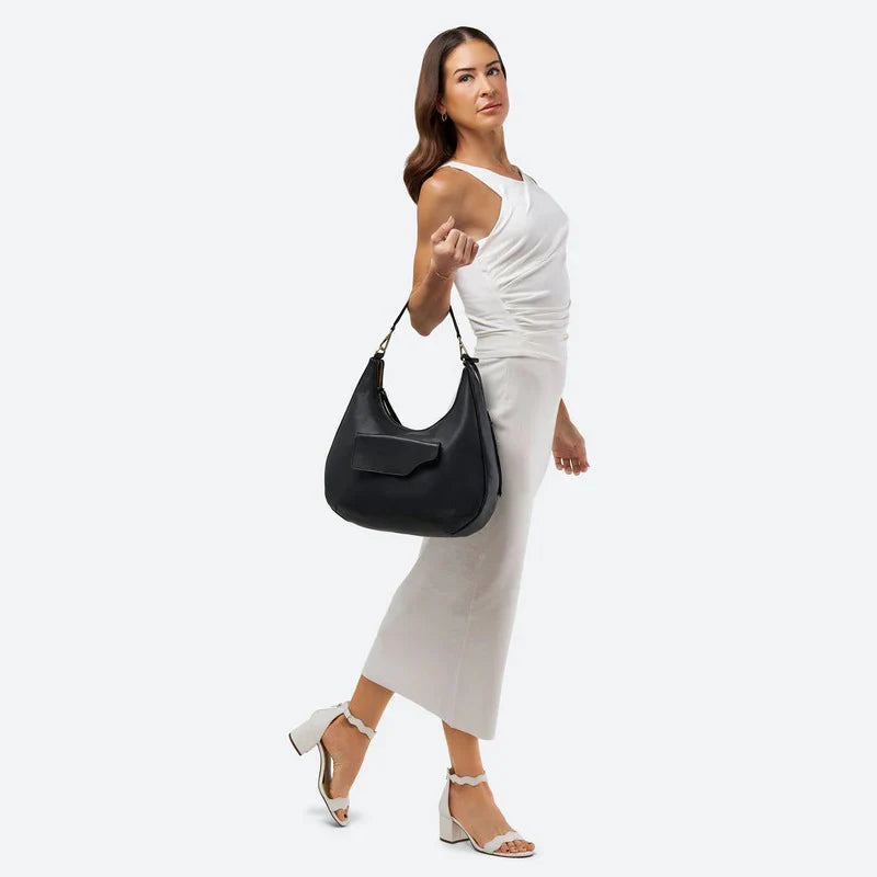 The Wendy - Large Leather Hobo Bag