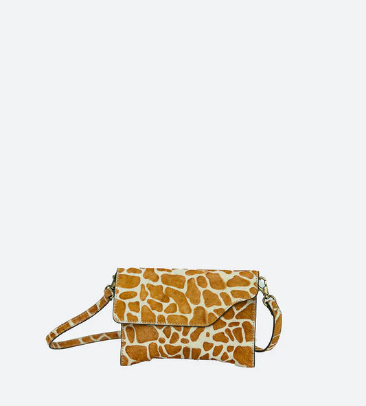 The Stella - Fun and Flirty Faux Animal Crossbody Clutch