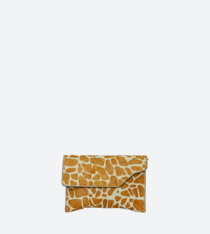 The Stella - Fun and Flirty Faux Animal Crossbody Clutch