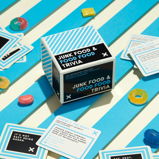 Junk Food & Food Food Trivia Card Game