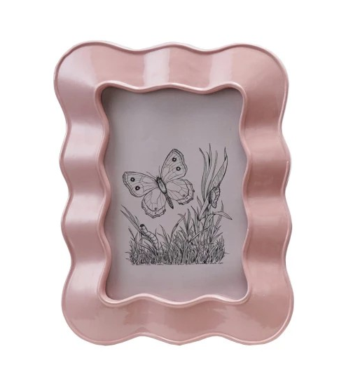 Colorful Wavy Photo Frame