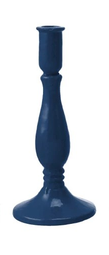 Colorful Cast Iron Thin Taper Holder