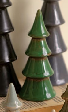 Ceramic Christmas Tree of Various Colors