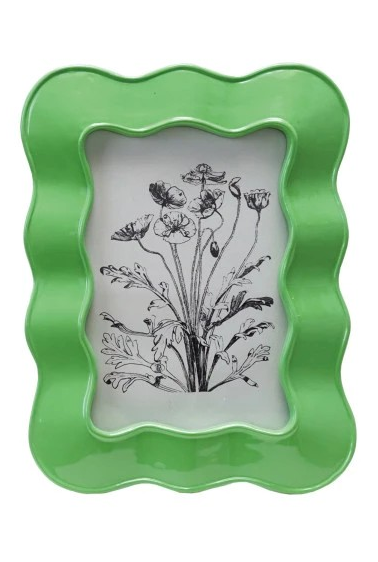 Colorful Wavy Photo Frame