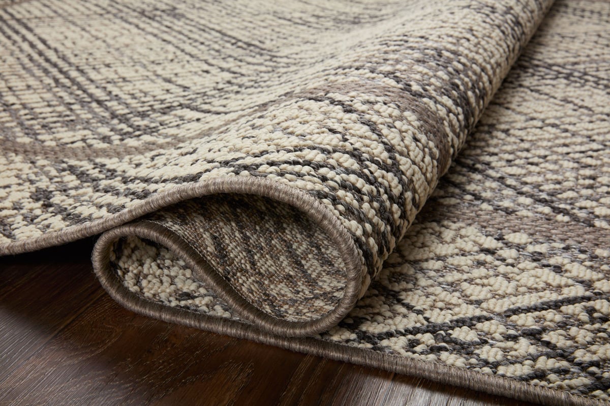 Rainier Ivory/Charcoal Outdoor Area Rug