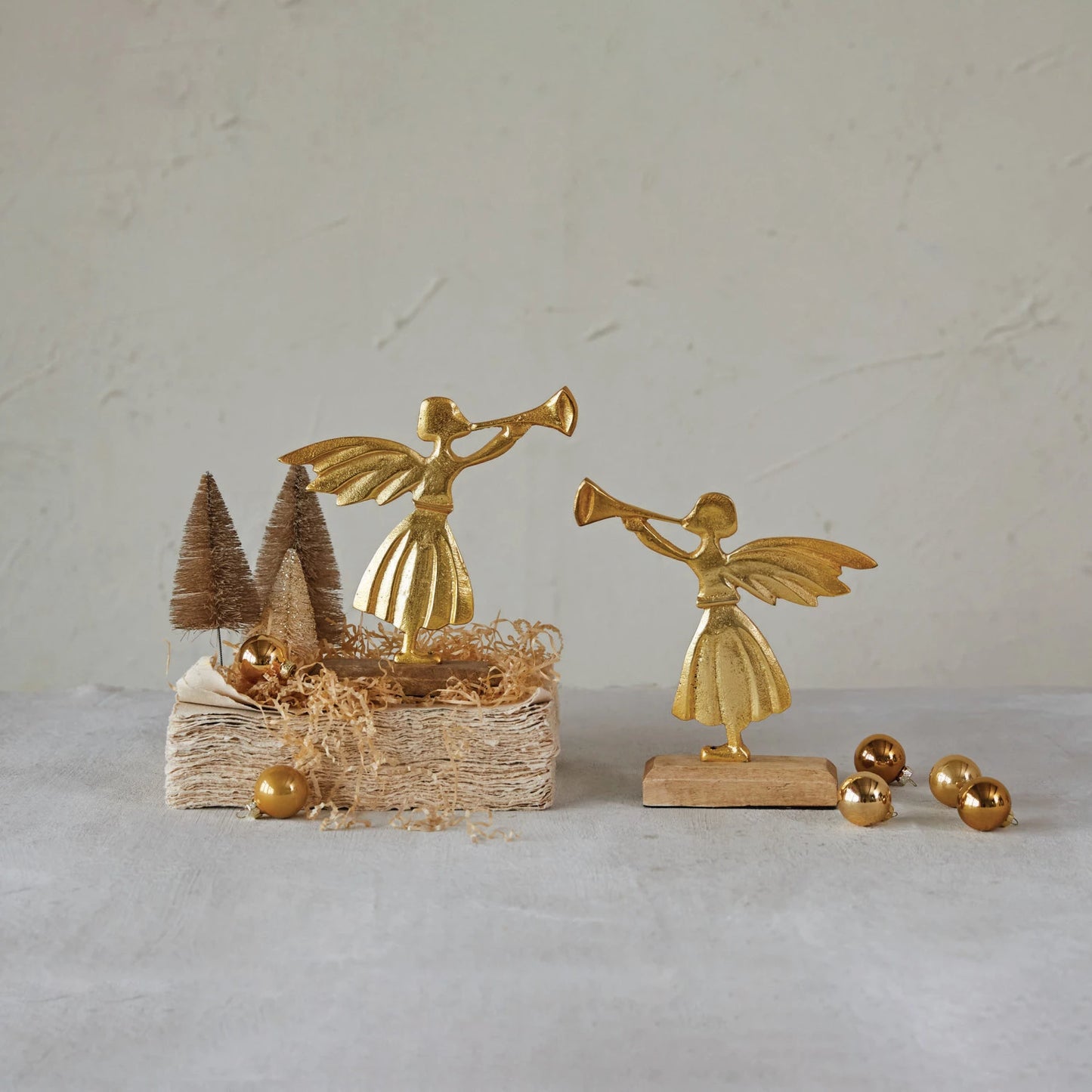 Angels on Mango Wood Bases