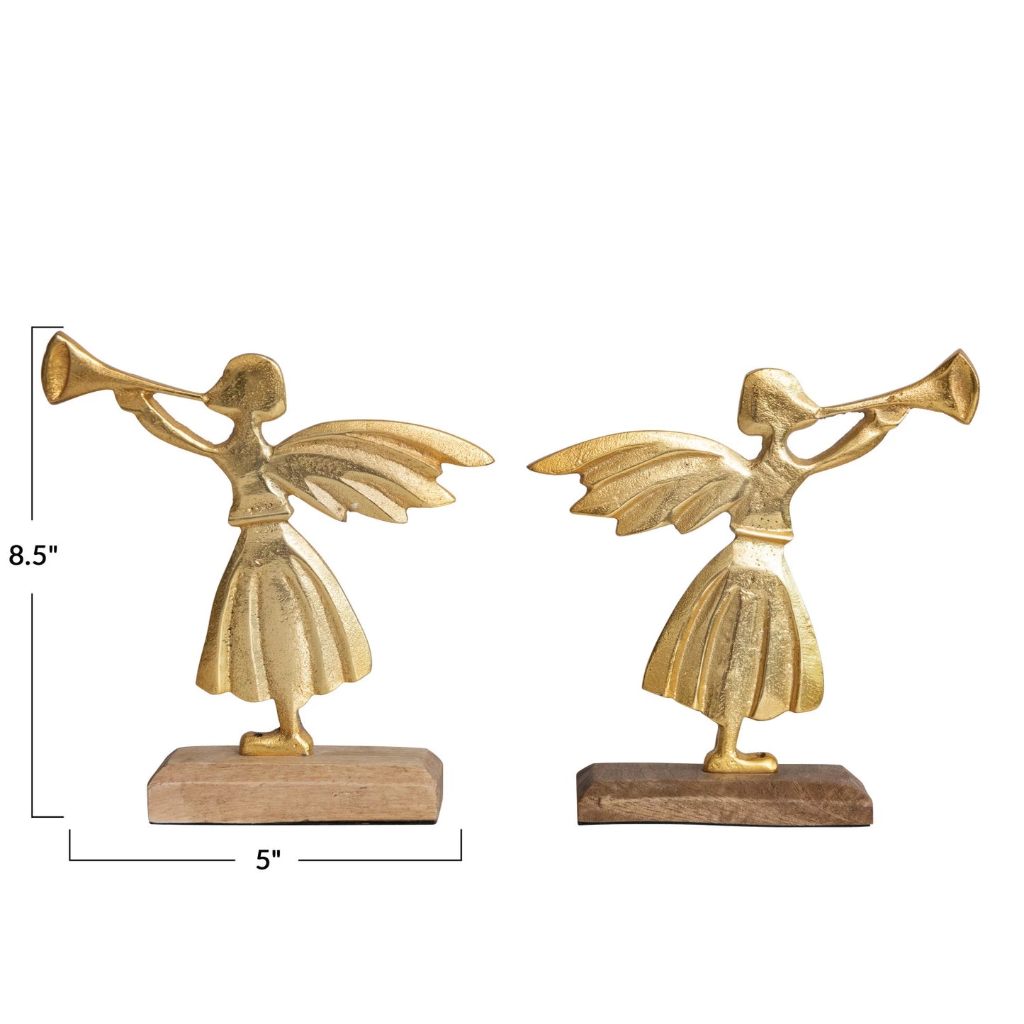 Angels on Mango Wood Bases