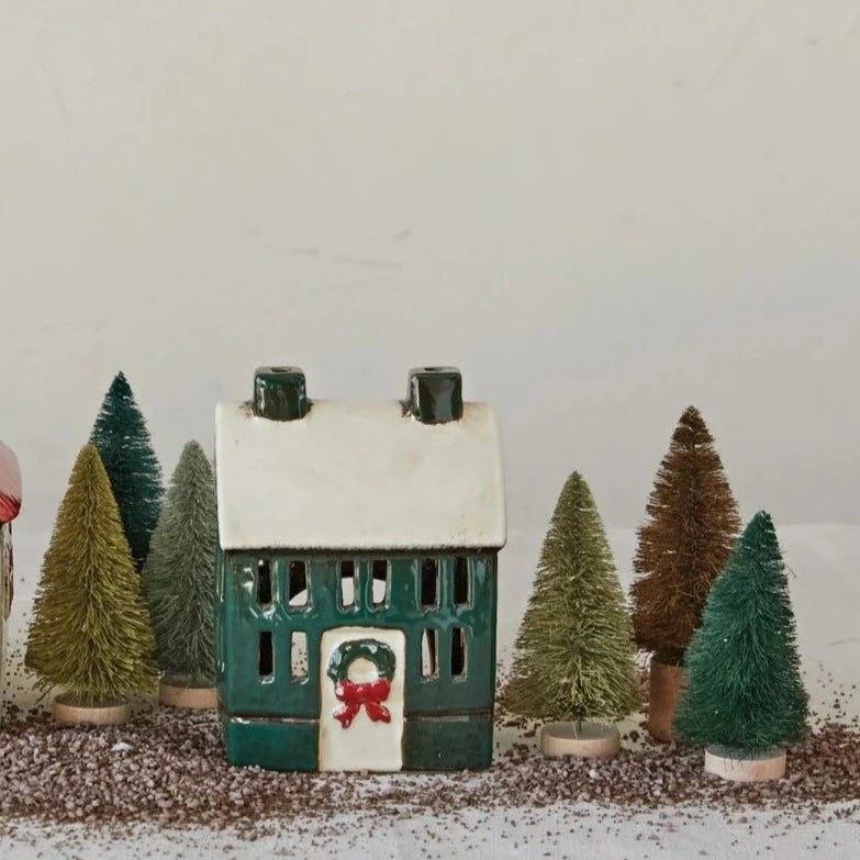 Hand-Painted Holiday House