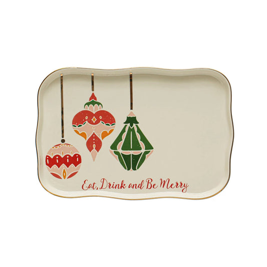 "Eat, Drink And Be Merry" Tray