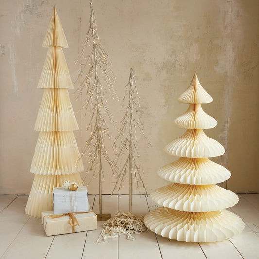 Glittered Pre-Lit LED Tree