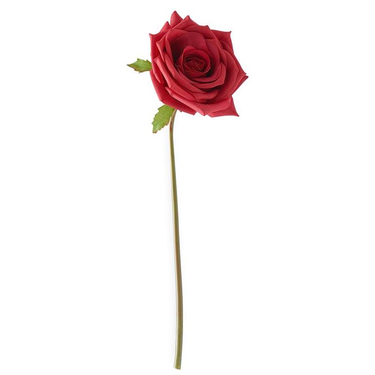 Real Touch Full Bloom Rose Stem