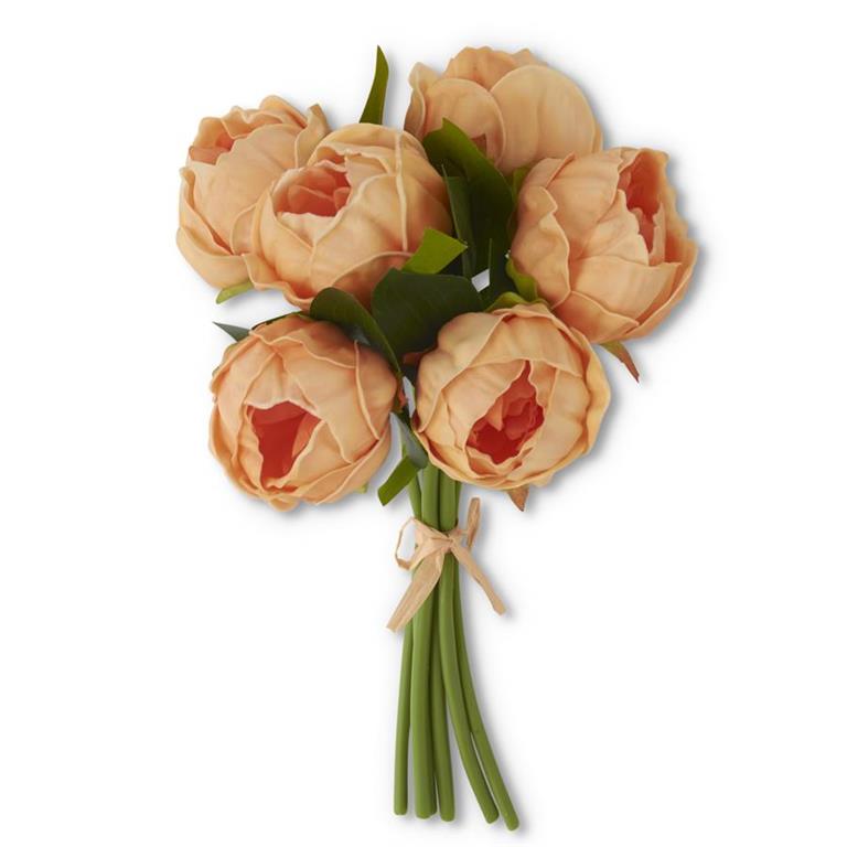 Peach Real-Touch Peony Bundle