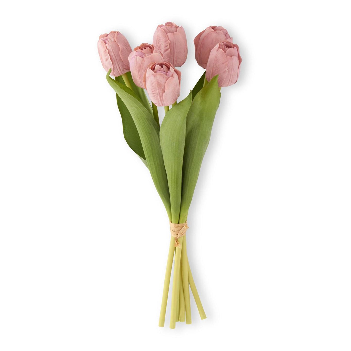 Coral Real-Touch Tulip Bundle