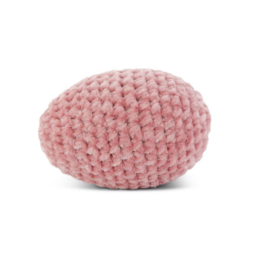 Pink Crochet Easter Eggs