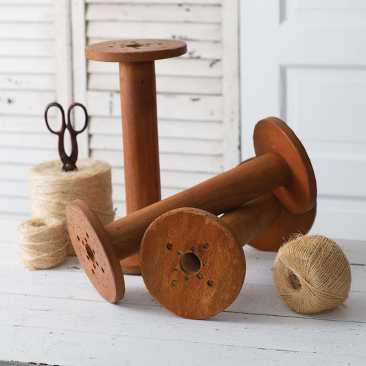 Vintage-Inspired Wood Spool