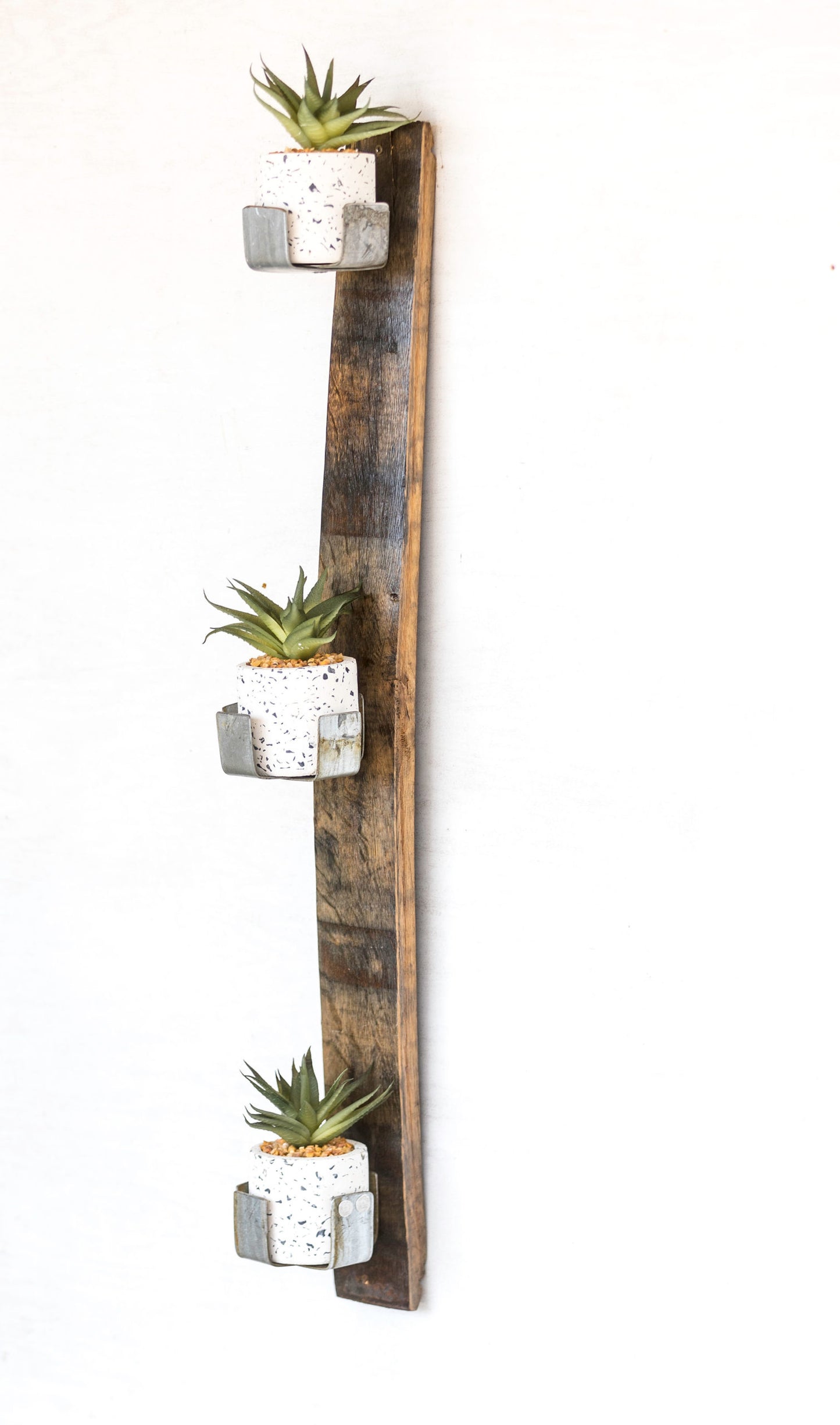 Stave Wall Planter
