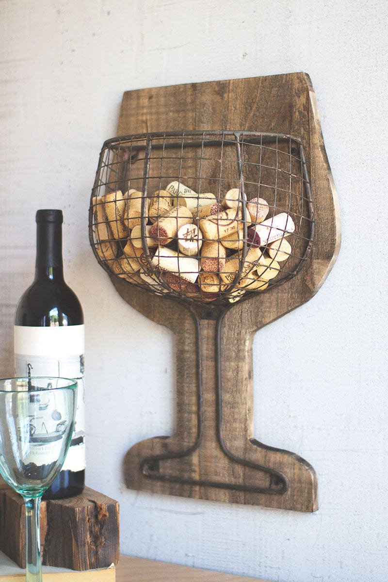 Wine cork holder