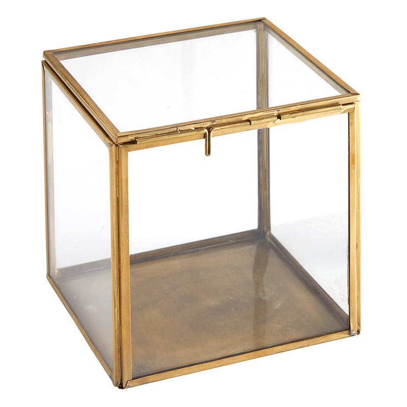 Square Glass Box - Large