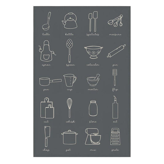 Tea Towel Kitchen Graphic