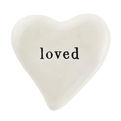 Ceramic Heart w/ Sayings