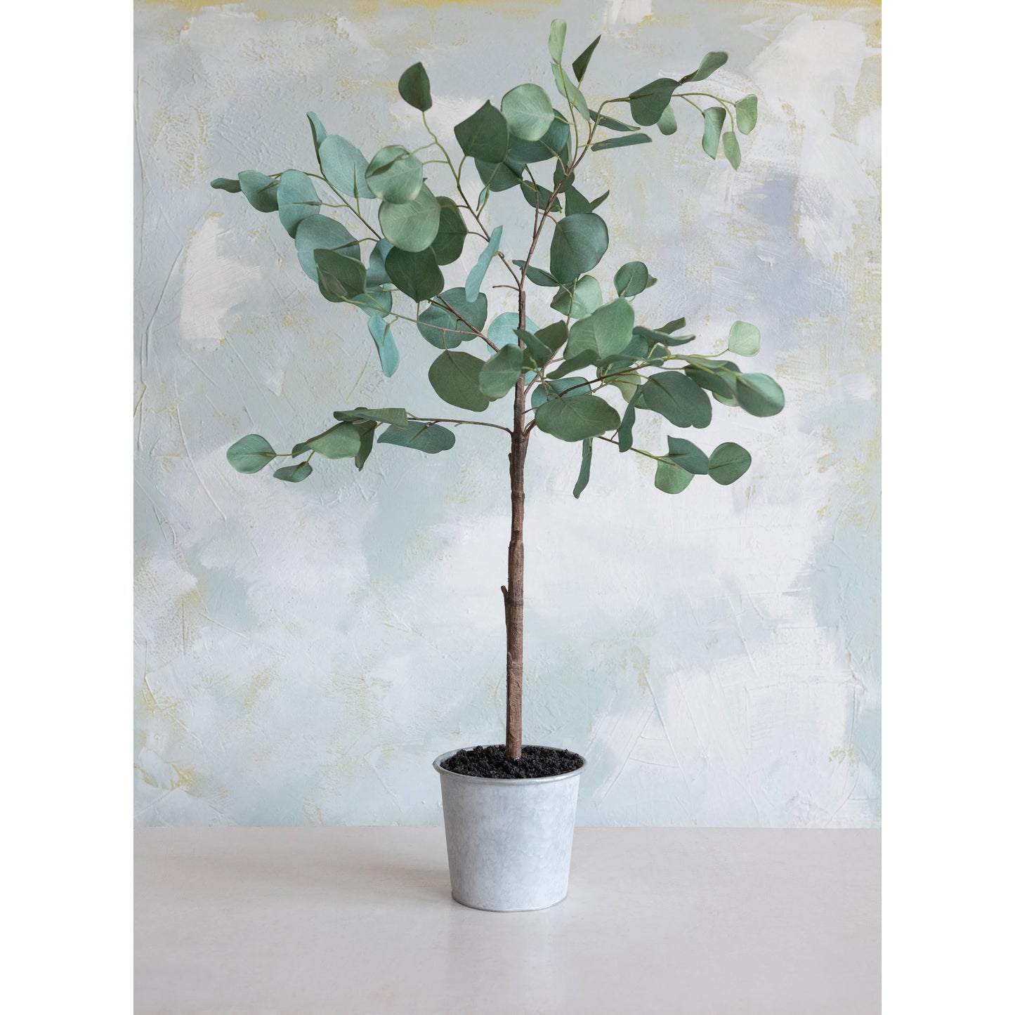 Faux Eucalyptus Tree in Pot