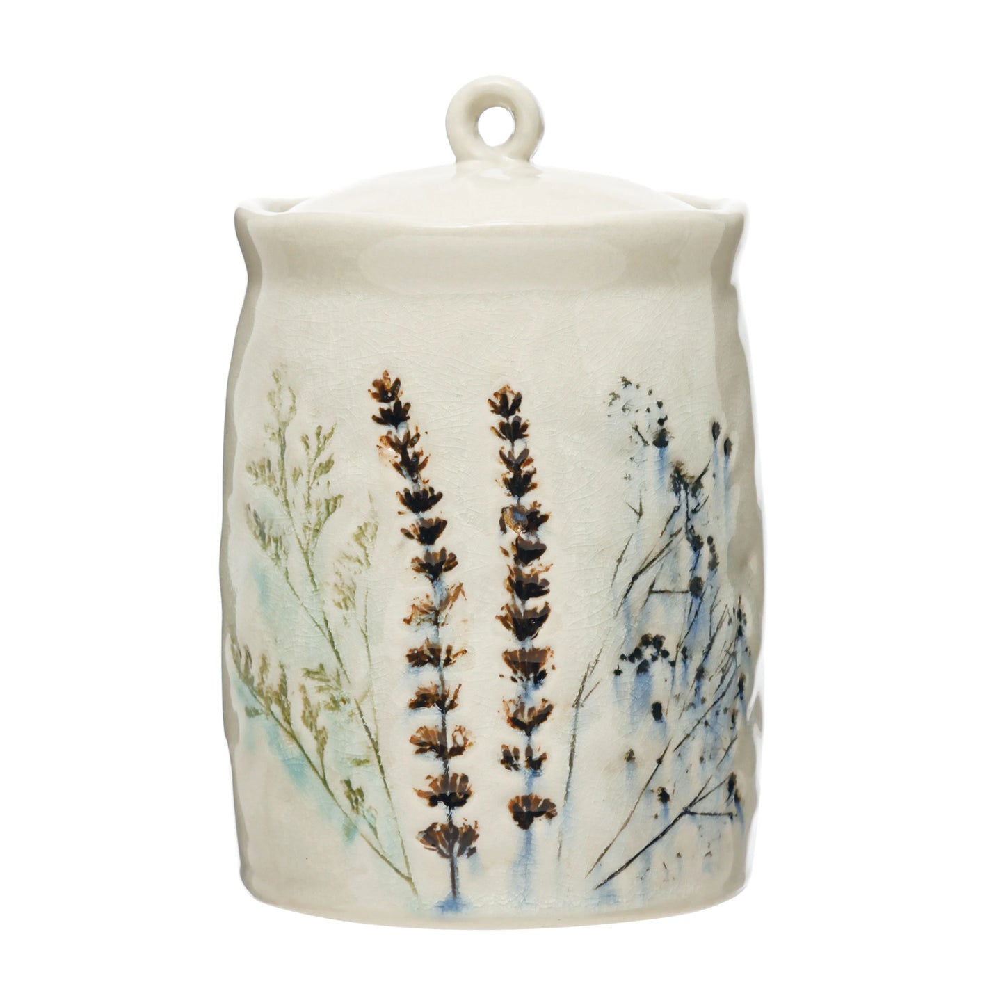 Floral Canister