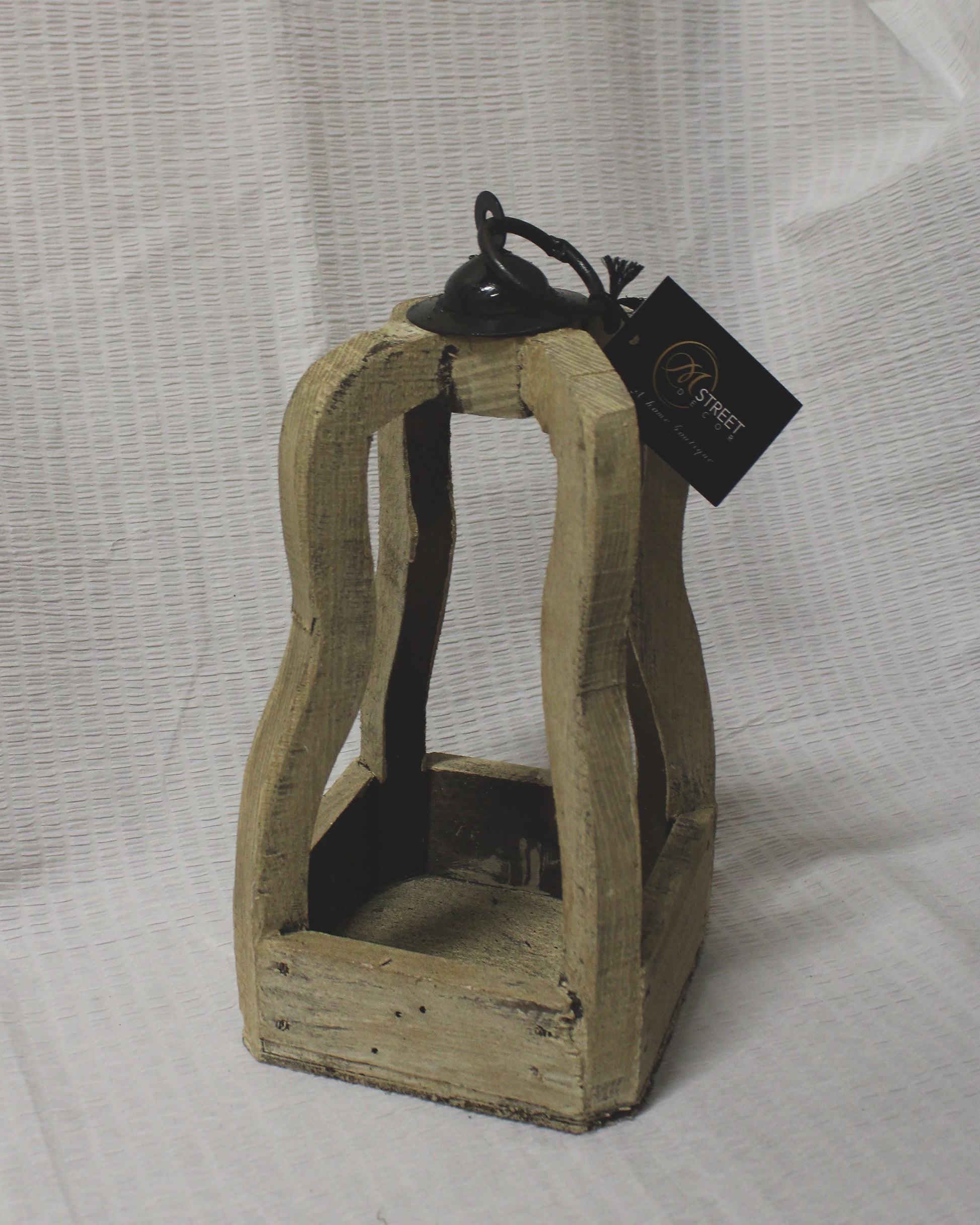 Small Light Wood Lantern